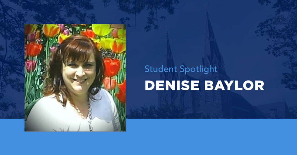 Student Spotlight headshot of Denise Baylor.