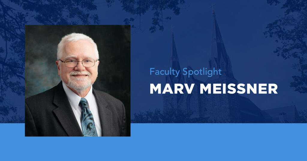 Marv Meissner faculty headshot.